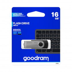 GoodRam Twister - USB-Flash-Laufwerk 16 GB Pendrive - Schwarz