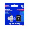 Goodram All in One - 16 GB Class 10 Micro SD / SDHC-Speicherkarte + Adapter + OTG-Lesegerät - zdjęcie 1