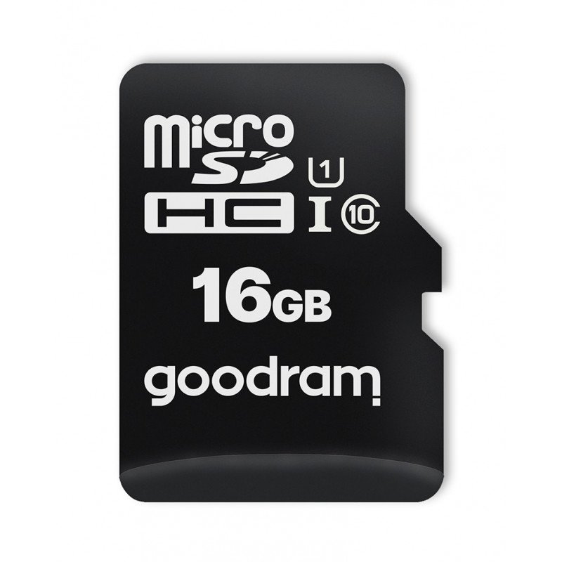 Goodram Micro SD / SDHC 16GB UHS-I Klasse 10 Speicherkarte mit Adapter