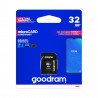 Goodram Micro SD / SDHC 32GB UHS-I Klasse 10 Speicherkarte mit Adapter - zdjęcie 1