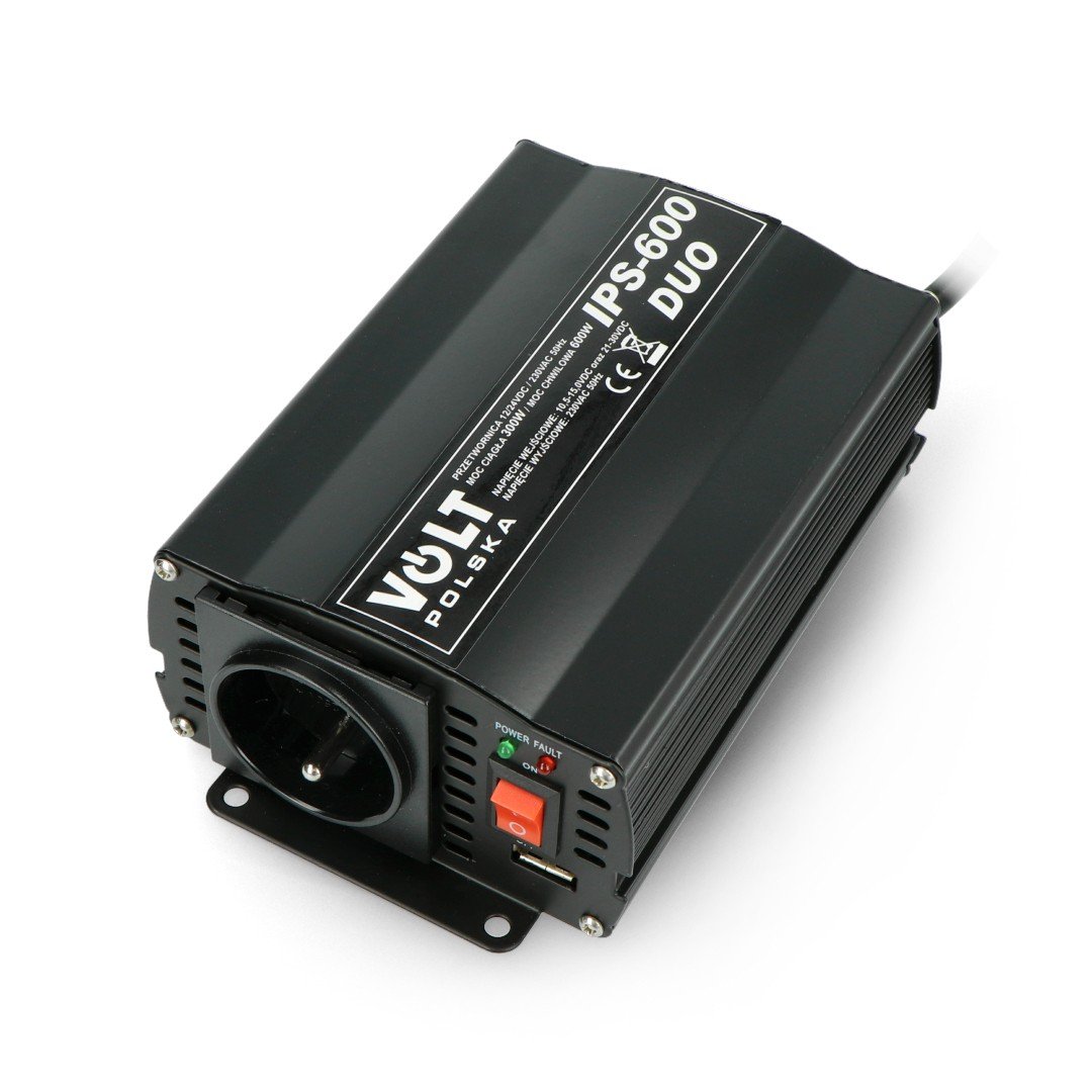 Spannungswandler IPS 600 DUO 12 / 24V / 230V 300 / 600W
