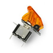 Kippschalter ON-OFF 12V / 20A beleuchtet - gelb
