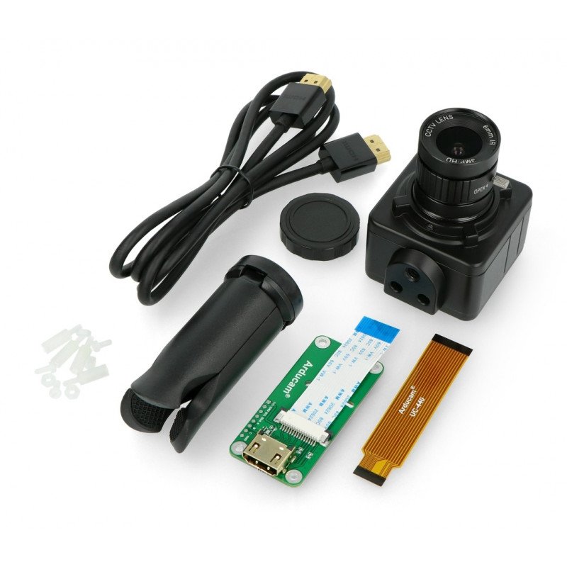 Set mit IMX477 12,3 MPx HQ-Kamera und 6 mm CS-Mount-Objektiv – für Raspberry Pi – ArduCam B0240