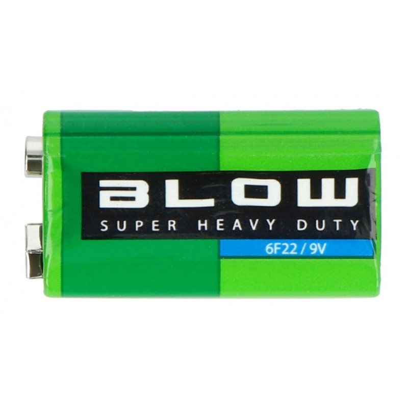 Batterie BLOW SUPER HEAVY DUTY 9V6F22 Blister