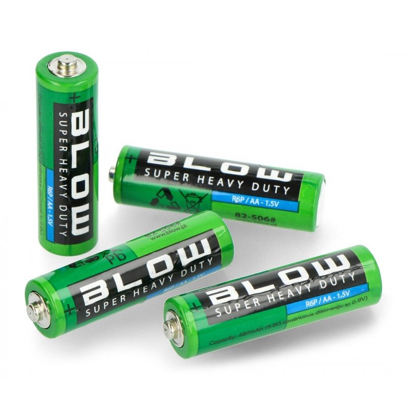 Batterie BLOW SUPER HEAVY DUTY AAR06P Blisterpackung