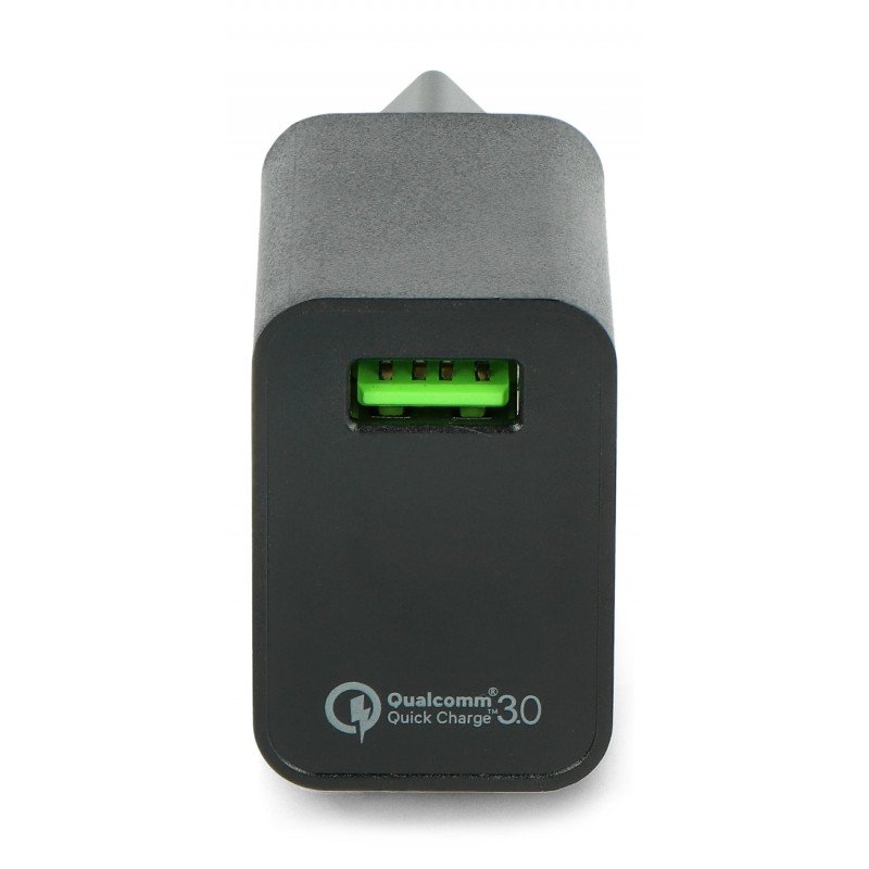 Green Cell Quick Charge 3.0 1xUSB 5V-12V / 2,4A Netzteil