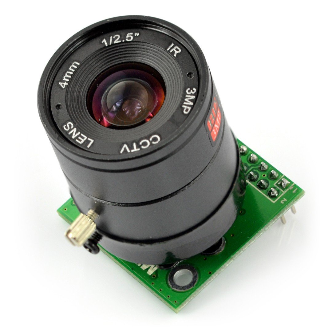 ArduCam MT9D111 2MPx JPEG-Kameramodul mit CS-Mount-Objektiv -