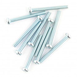 M3-Schrauben, Länge: 30 mm, Kreuzschlitz - 10 Stk.