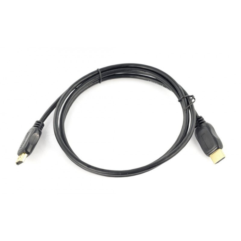 HDMI-Blow-Kabel, Klasse 1.4 – schwarz – 1 m lang