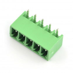 Stecker, 5-polige Montageleiste, Raster 3,5 mm, eckig, zum Einbau