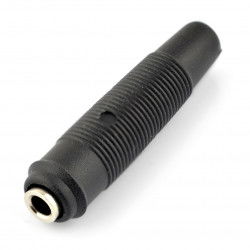 AL2319 Bananenbuchse für Kabel - schwarz - 4mm