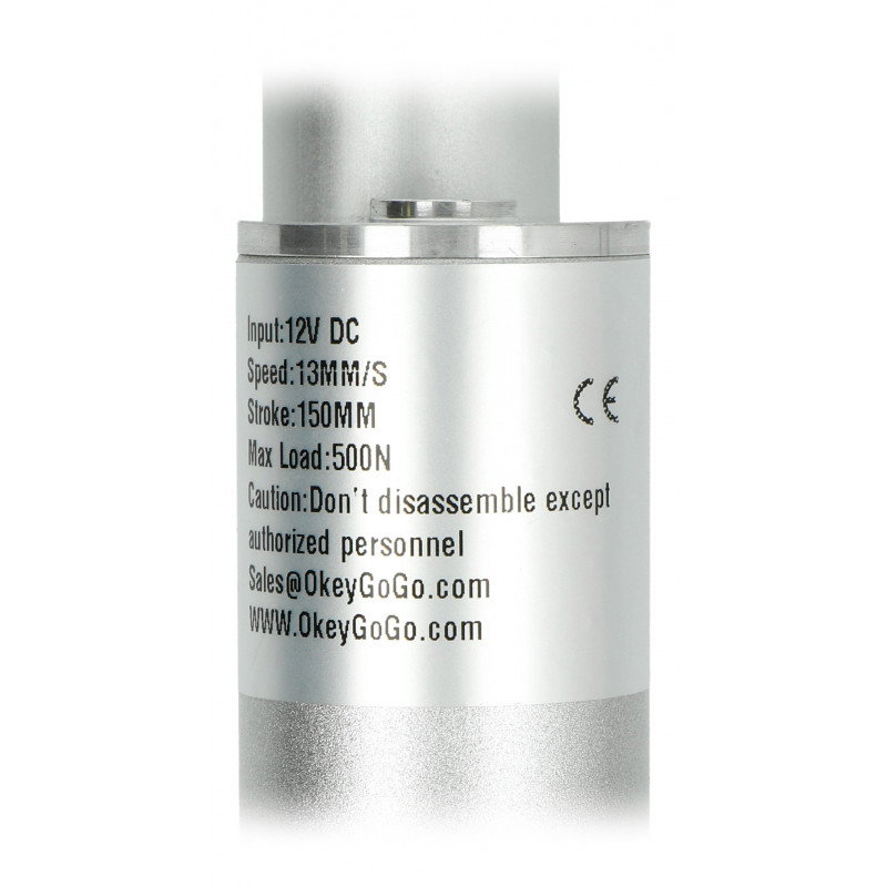 Elektrischer Stellantrieb LA10 500 N 13 mm/s 12 V - Verlängerung 15 cm