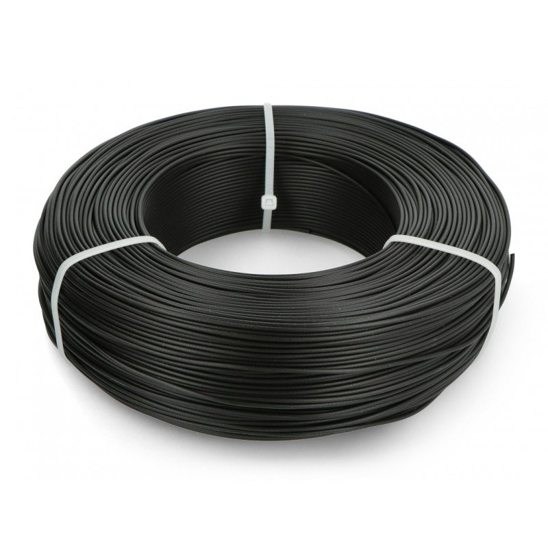Fiberlogy Refill Easy PLA Filament 1,75 mm 0,85 kg – Schwarz