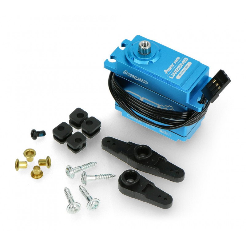 PowerHD LW-25MG Servo - wasserdicht