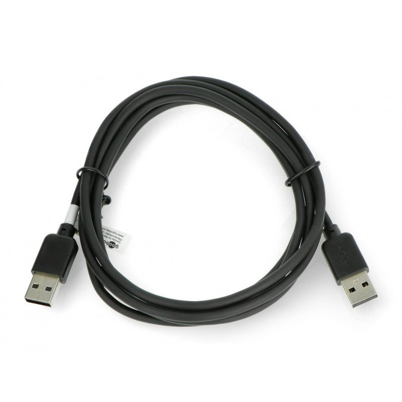 USB 2.0 Hi-Speed Kabel 1,8 m, Schwarz