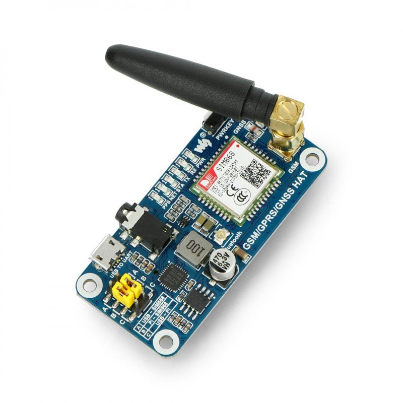 Shield HAT GSM / GPRS / GNSS / Bluetooth für Raspberry Pi