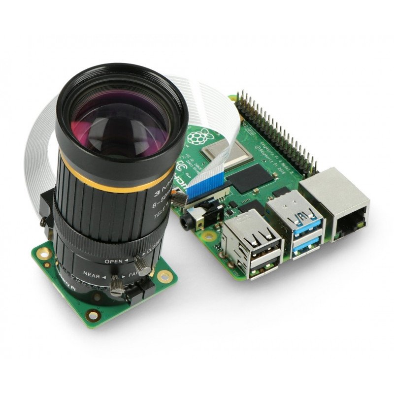 3 Mpx 8–50 mm C-Mount-Objektiv – für Raspberry Pi-Kamera – Seeedstudio 114992278