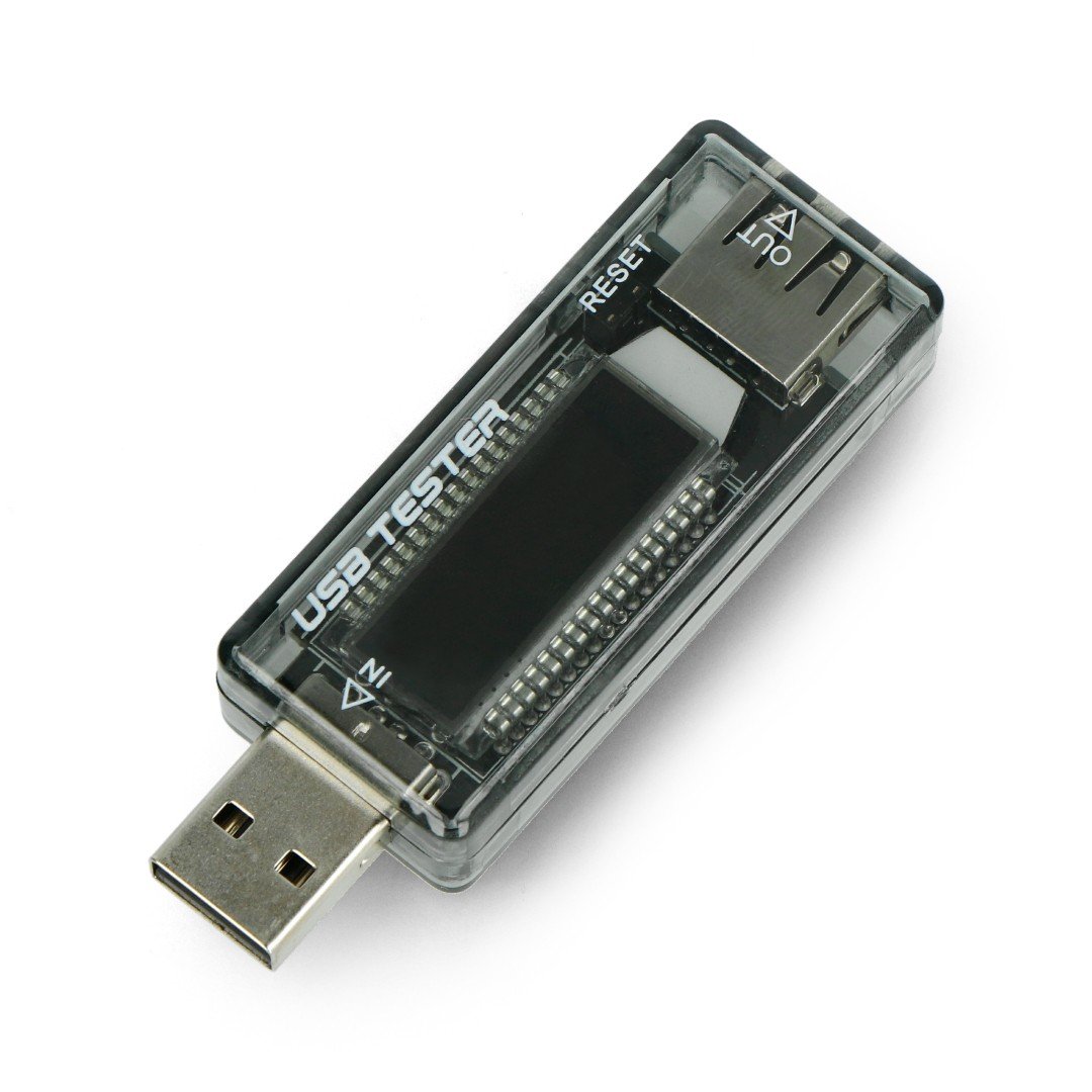 USB-Tester KWS-V21 Strom- und Spannungsmessgerät mit USB-Anschluss