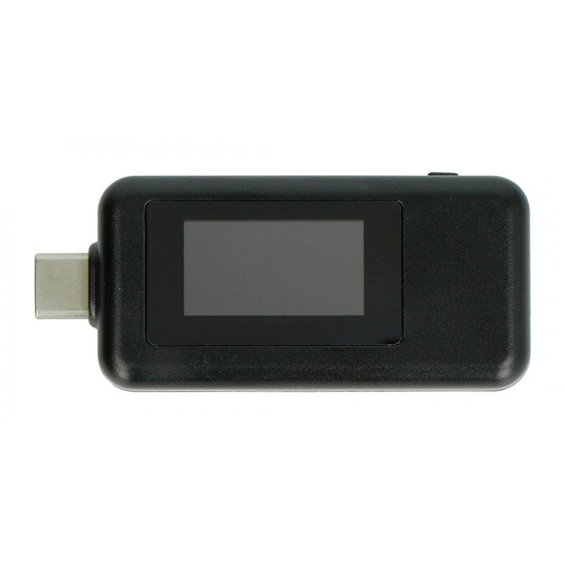 USB-Tester Keweisi KWS-1802C Strom- und Spannungsmesser vom USB-C-Anschluss - schwarz