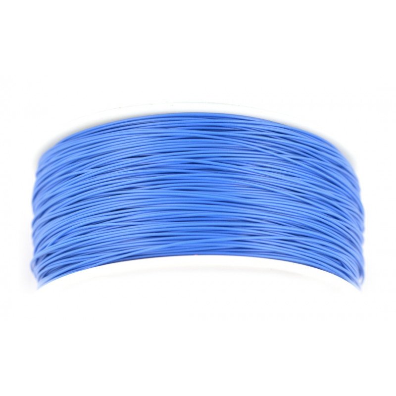 PVC-Draht 0,5 mm - blau - 305-m-Rolle
