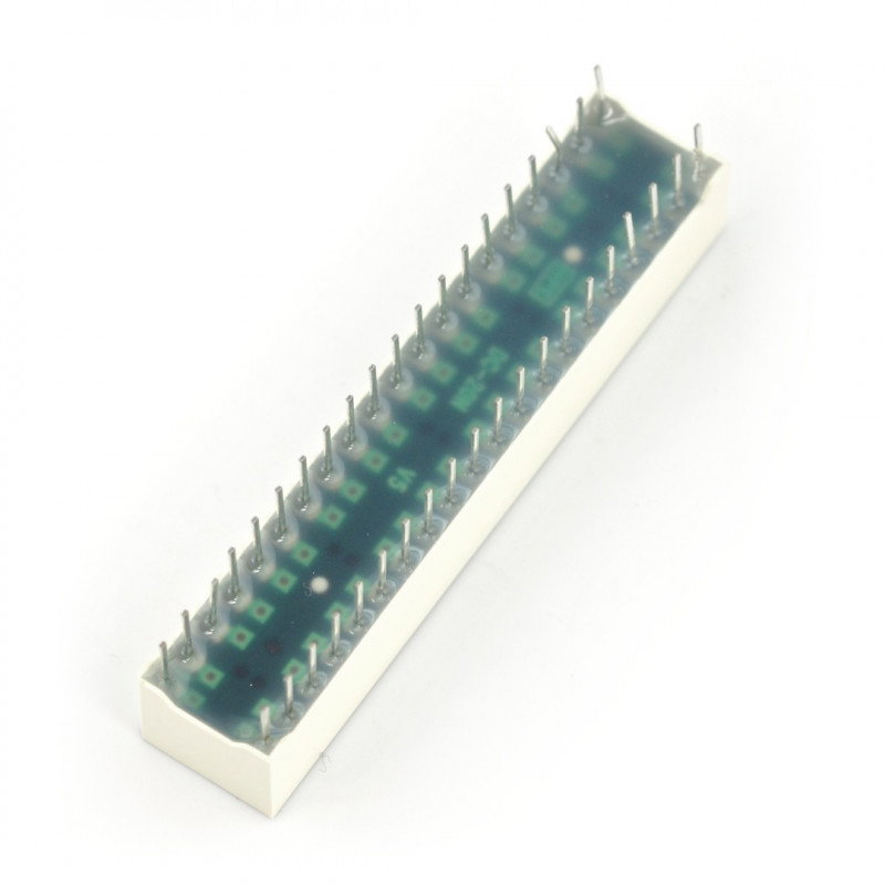 Lineal LED-Anzeige DC-20 / 20GWA - 20-Segment - grün