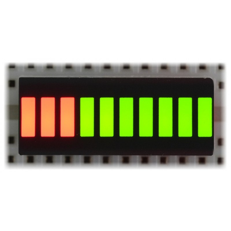 OSX10201-GGR1 Lineal-LED-Anzeige - 10-Segment