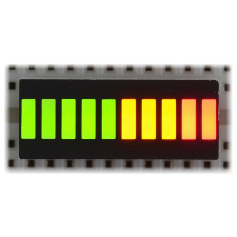 OSX10201-GYR1 Lineal-LED-Anzeige - 10-Segment