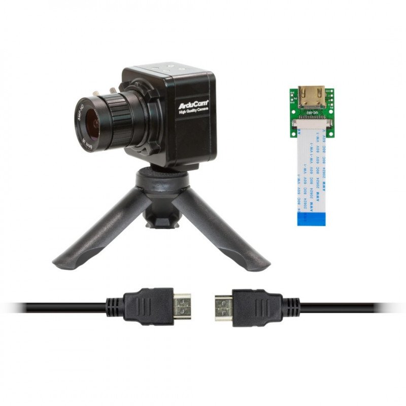Kit mit IMX477 12,3 MPx HQ-Kamera und 6 mm CS-Mount-Objektiv – für Nvidia Jetson – ArduCam B0250