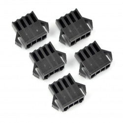 4-poliges Buchsengehäuse - 2,5 mm Raster