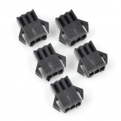 3-poliges Buchsengehäuse - 2,5 mm Raster