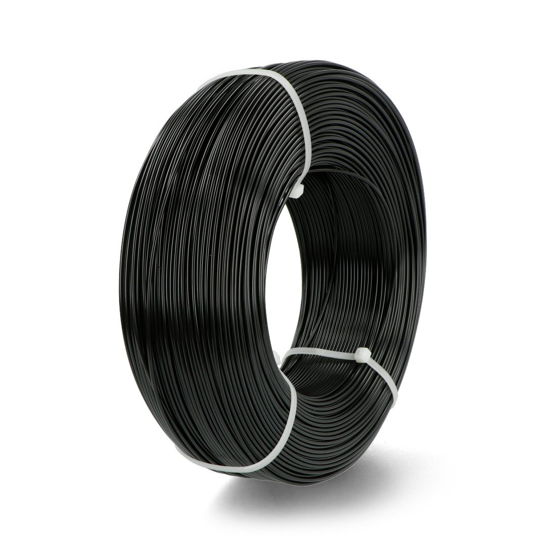 Fiberlogy Refill Easy PET-G Filament 1,75 mm 0,85 kg – Schwarz