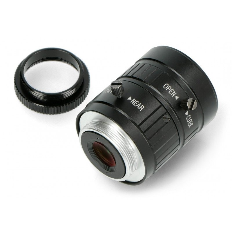 10 Mpx 25 mm C-Mount-Engwinkelobjektiv – für Raspberry Pi-Kamera – Seeedstudio 114992274