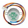 Schrittmotor mit Getriebe 28BYJ-48 5V 0.3A 0.03Nm mit Treiber ULN2003 - zdjęcie 4