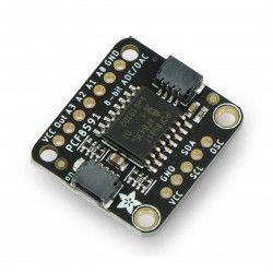 Adafruit PCF8591 Quad 8-Bit-ADC + 8-Bit-DAC – STEMMA QT / Qwiic