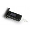 USB-Tester Keweisi KWS-1802C Strom- und Spannungsmesser vom USB-C-Anschluss - schwarz - zdjęcie 2