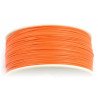 PVC-Draht 0,5 mm - orange - 250-m-Rolle - zdjęcie 2