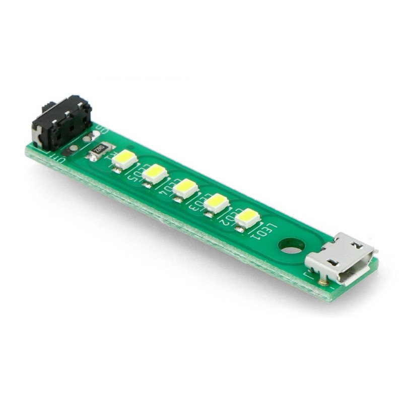 Kitronik USB-LED-Streifen mit Netzschalter