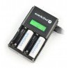EverActive NC-450 Batterieladegerät - AA, AAA 1-4 Stck. - Schwarz - zdjęcie 3