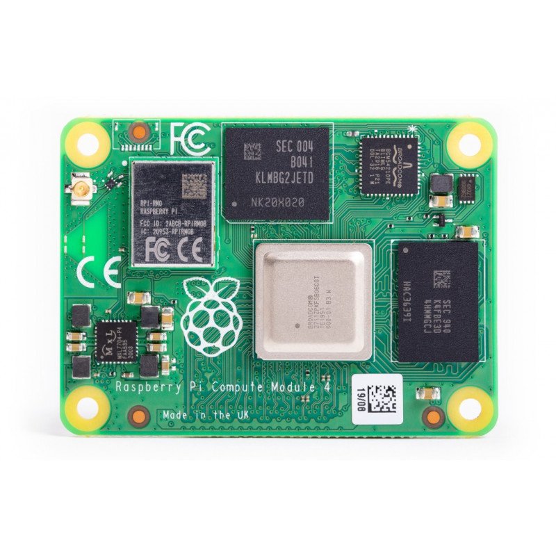 Raspberry Pi CM4 Rechenmodul 4 - GHz, 1 GB RAM + 32 GB eMMC + WiFi