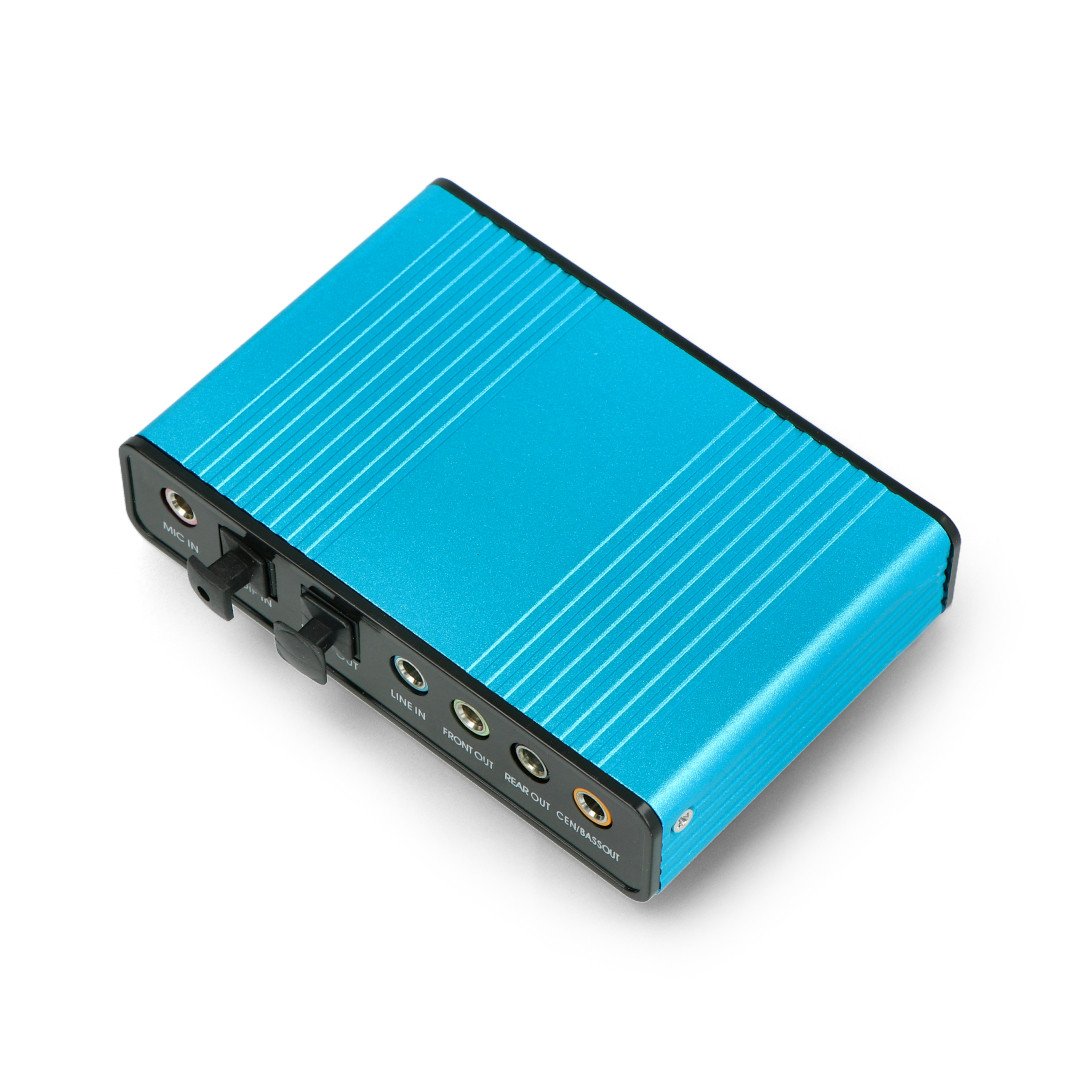 7.1-Kanal-USB-Soundkarte für externe Musik – Himbeere