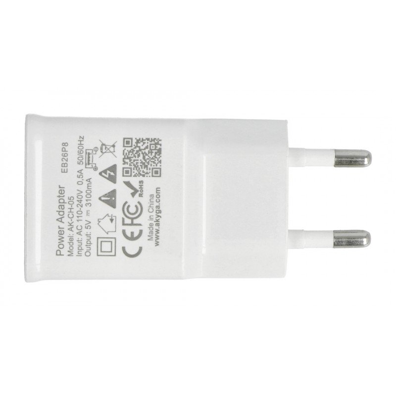 Akyga USB 5V 3.1A Netzteil - Raspberry Pi 3/2 / B+
