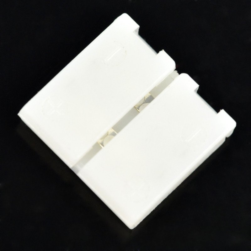 Stecker für LED-Streifen und Streifen 10mm 2-polig