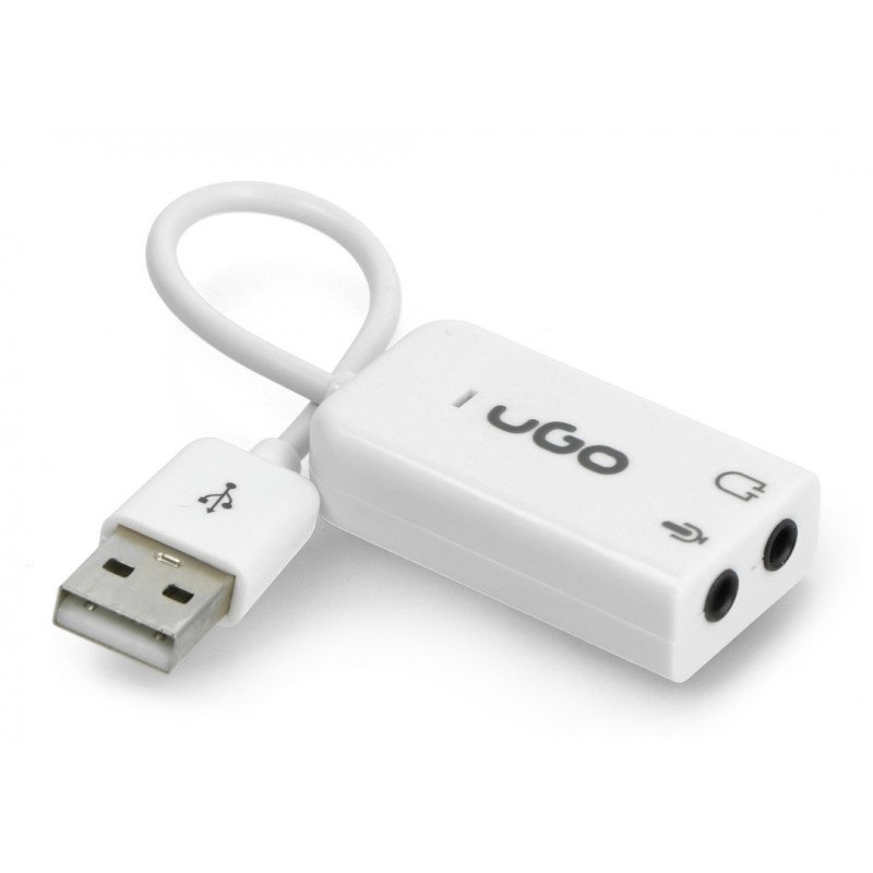 UGo UKD-1086 Virtuelle 7.1 USB-Soundkarte