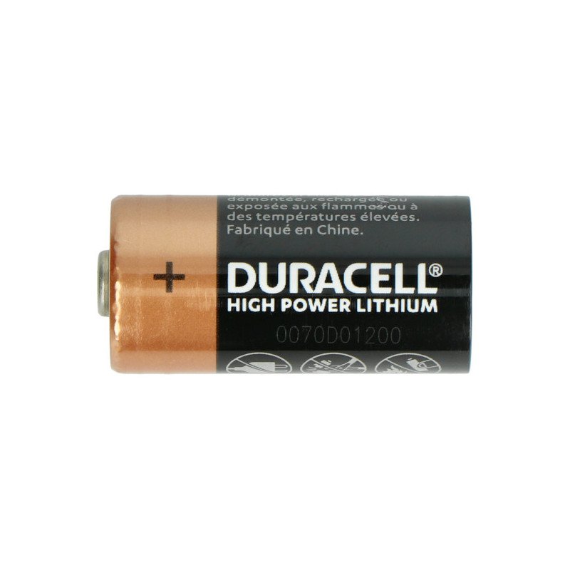 Duracell-Lithiumbatterie - CR123 3V