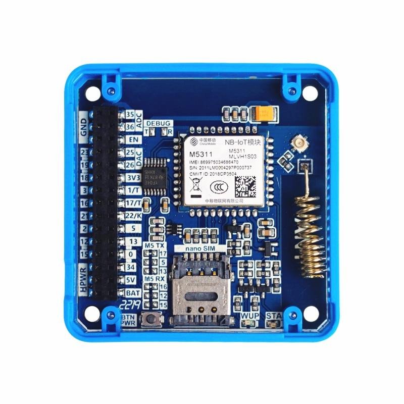 Shield NB-IoT - für Entwicklungsmodule M5Stack Core - M5311