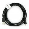 MicroUSB-Kabel B - A 2.0 Lanberg schwarz - 1,8 m - zdjęcie 2