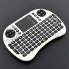 Kabellose Tastatur + Mini Key Touchpad – weiß - zdjęcie 2