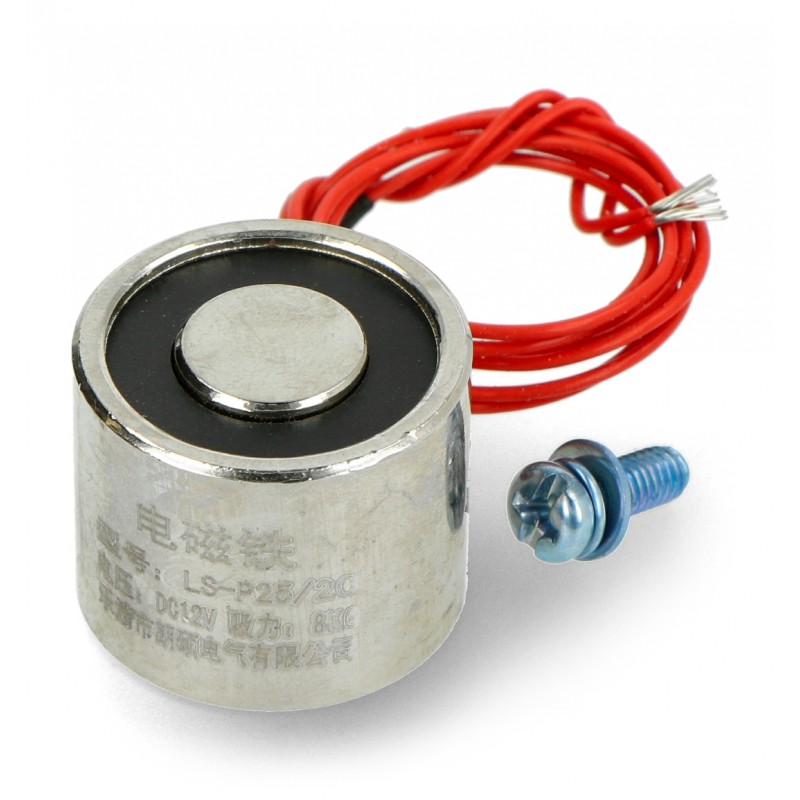 Elektrohaftmagnet 12V 2W 8kgf