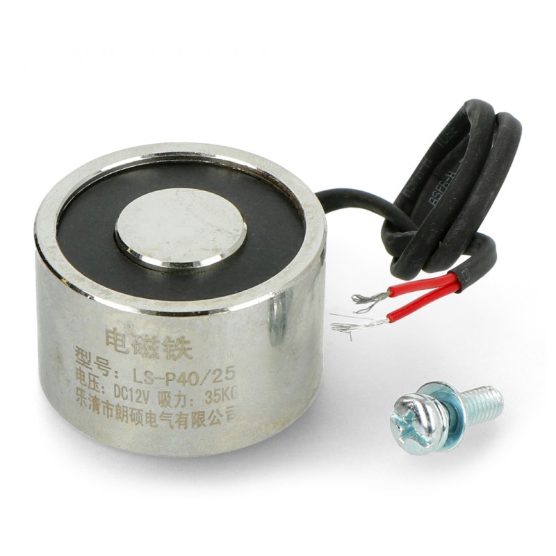 Elektrohaftmagnet 12V 4W 30kgf