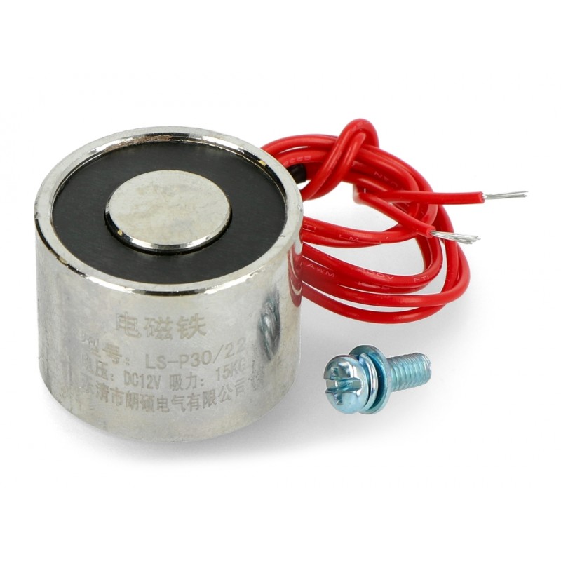 Elektrohaftmagnet 12V 3W 15kgf